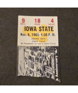 1965 Oklahoma Sooners vs Iowa State Cyclones Football Ticket Stub Owen F... - $19.35