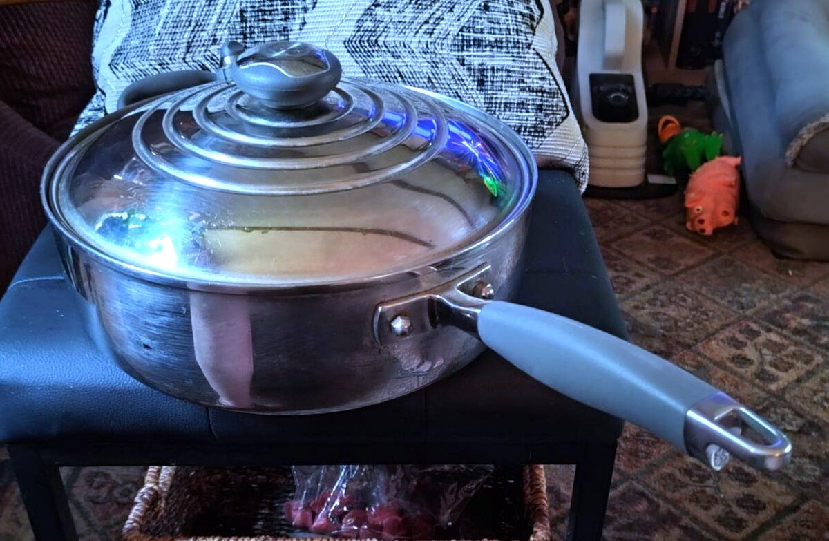 Vintage Royal Prestige Skillet: 1970s Italian 9-Ply Surgical Stainless Steel Wat Item image 2