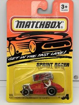 1994 Matchbox Red SPRINT RACER Card #34 “Rollin’ Thunder” Pro Form Chevy - £5.38 GBP