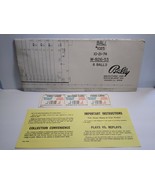 Bali Bingo Pinball Machine SCHEMATIC + NOS Score Card + Paper Lot Bally ... - £38.99 GBP