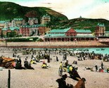 Vtg Carte Postale 1909 Llandudno Plage Et Pavillon Cape Town Afrique Du Sud - £8.22 GBP