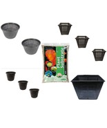 Large Pond Planting Basket Kit, Includes 9 Large Sized Baskets and Pond ... - $69.25