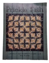 1996 Prickled Fish Quilt Pattern Karen K. Stone 56&quot; X 56&quot; VTG  New - $21.60