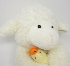 13&quot; Marshall Fields White Lamb Sheep Yellow Duck Stuffed Animal Plush Toy 2003 - £44.70 GBP