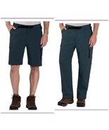 BC Clothing Men&#39;s Convertible Stretch Cargo Hiking Pants Shorts Zippered... - $25.74