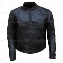 New Men Handmade Tom Cruise Oblivion Movie Motorcycle Cowhide Leather Jacket-541 - $179.99