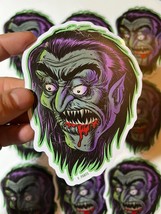 Frankenhorrors Vampire Hag 5&quot; Sticker, Vampire Collection Vintage Horror... - £3.99 GBP