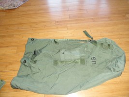 U.S. Military Waterproof Nylon Duffel Bag Od Green Standard Issue - £12.10 GBP