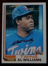 Al Williams, Twins,  1982  #69 Topps Baseball Card, VG COND - £0.77 GBP