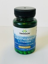 Swanson L-Theanine - Double Strength 200 mg 60 Veggie Capsules Exp 10/2025 - £14.66 GBP