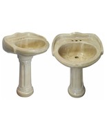 Mexican Pedestal Sink  Roman Style Handcrafted Ceramic - Marble design - - €774,46 EUR