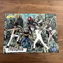 The Invisibles Wizard Comics Promo Poster DC universe Vintage - £10.20 GBP