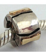 Authentic Chamilia  Bowtie Charm,  Sterling Silver/14K   KC-76 NEW - €44,82 EUR