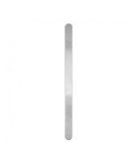 4 Metal Stamping Blanks Strips Aluminum Silver For Bracelet Making Round... - $85.66 MXN