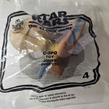 2008 McDonalds Star Wars Clone Wars C 3PO New in Package  - £7.91 GBP