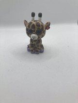 ty beanie boos giraffe Miniature Solid Plastic Doll. About 3’ Tall. - $8.51
