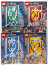 Lego Harry Potter House Banner Set Of 4 (76409, 76410, 76411, 76412) - $165.14