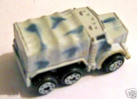 Micro Machines Military 6 x 6 Cargo Truck, U.S. Army Winter Camo Covered... - $6.92