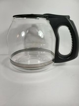 Mr Coffee 12 Cup Carafe Glass Replacement Decanter Pot Black Handle &amp; Li... - $12.98