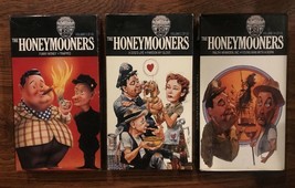 3 Honeymooners Vhs Tapes, 2 EPISODES/TAPE, Covers By Famous Comic Book Artists! - £18.96 GBP