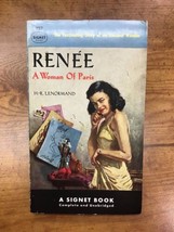 Renee~Woman Of Paris~HR Lenormand~1952 1st Printing Paperback~Very Good - £10.38 GBP