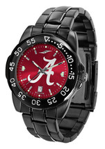 Alabama Crimson Tide Ncaa Men Fantom Sport AnoChrome Watch and Dog Tag - £72.14 GBP