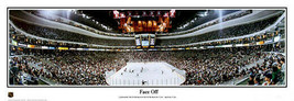 1996 Philadelphia Flyers Wachovia Center FACE OFF Unframed Panoramic Pos... - $49.95