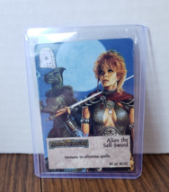 TSR Spellfire CCG 1st Ed. ALIAS THE SELL-SWORD Card #41 of 400 Forgotten... - $3.95