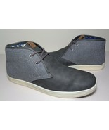 Ben Sherman Size 9.5 M PAYTON Dark Gray Wool Chukka Boots New Men&#39;s Shoes - £51.21 GBP