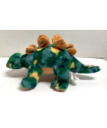 Aurora Plush Stuffed Dinosaur Animal Toy Stegosaurus Green 14 in L - £9.31 GBP