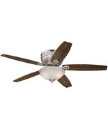 Westinghouse Lighting 7209700 Indoor Ceiling Fan, Brushed Nickel with LE... - $2,700.06 MXN