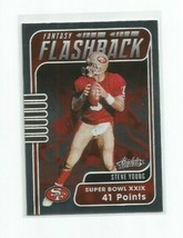 Steve Young (San Francisco) 2020 Panini Absolute Fantasy Flashback Insert #FF-SY - £3.98 GBP