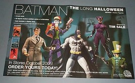 2005 Batman 17x11&quot; action figure toy POSTER: Joker,Two-Face,Catwoman,Mad... - £17.17 GBP