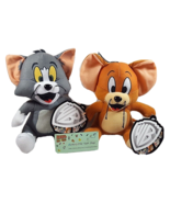 Tom and Jerry Plush SET Stuffed Doll Soft Gift Toy Kids Boys Girls Mouse... - $34.43 CAD