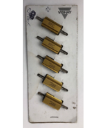 5 x Vishay Jan 91637 20W RER70FII30R  Wirewound Aluminum Housed Power Re... - $20.28 CAD