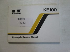 1997 Kawasaki KE100 Moto Owner&#39;s Opérateurs Propriétaire Manuel 97 - $54.99