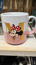 Disney Parks Minnie Mouse Super Sweet Letter M Mug NEW - $29.90