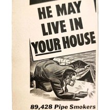 1941 Philip Morris Bond Street Advertisement Rare Aromatic Pipe Tobacco ... - £19.31 GBP