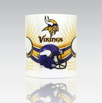 Minnesota Vikings Coffee Mug Ceramic 11oz - £12.65 GBP