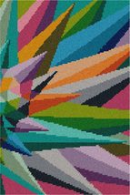 Pepita Needlepoint kit: Petals in Color Coordinate, 8&quot; x 12&quot; - £67.94 GBP+