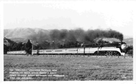 Southern Pacific Daylight Express Railroad Train California Real Photo postcard - £5.92 GBP