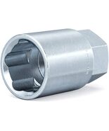 5 Spline Socket Key - Rust-Resistant Alloy Steel - Not for Lug Nuts - 1 ... - $11.99