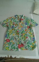 VTG Classics by Bobbie D Sportswear Floral Hawaiian Youth Size 14 Button... - £20.02 GBP