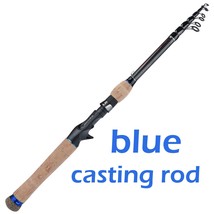 Sougayilang 1.8M 2.1M 2.4M 2.7M Portable Telescopic Fishing Rod   Cork  Handle S - £65.33 GBP