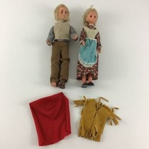 Sunshine Family Dollhouse Grandma Grandpa Grandparents Dolls Outfit Vintage 1973 - $89.05