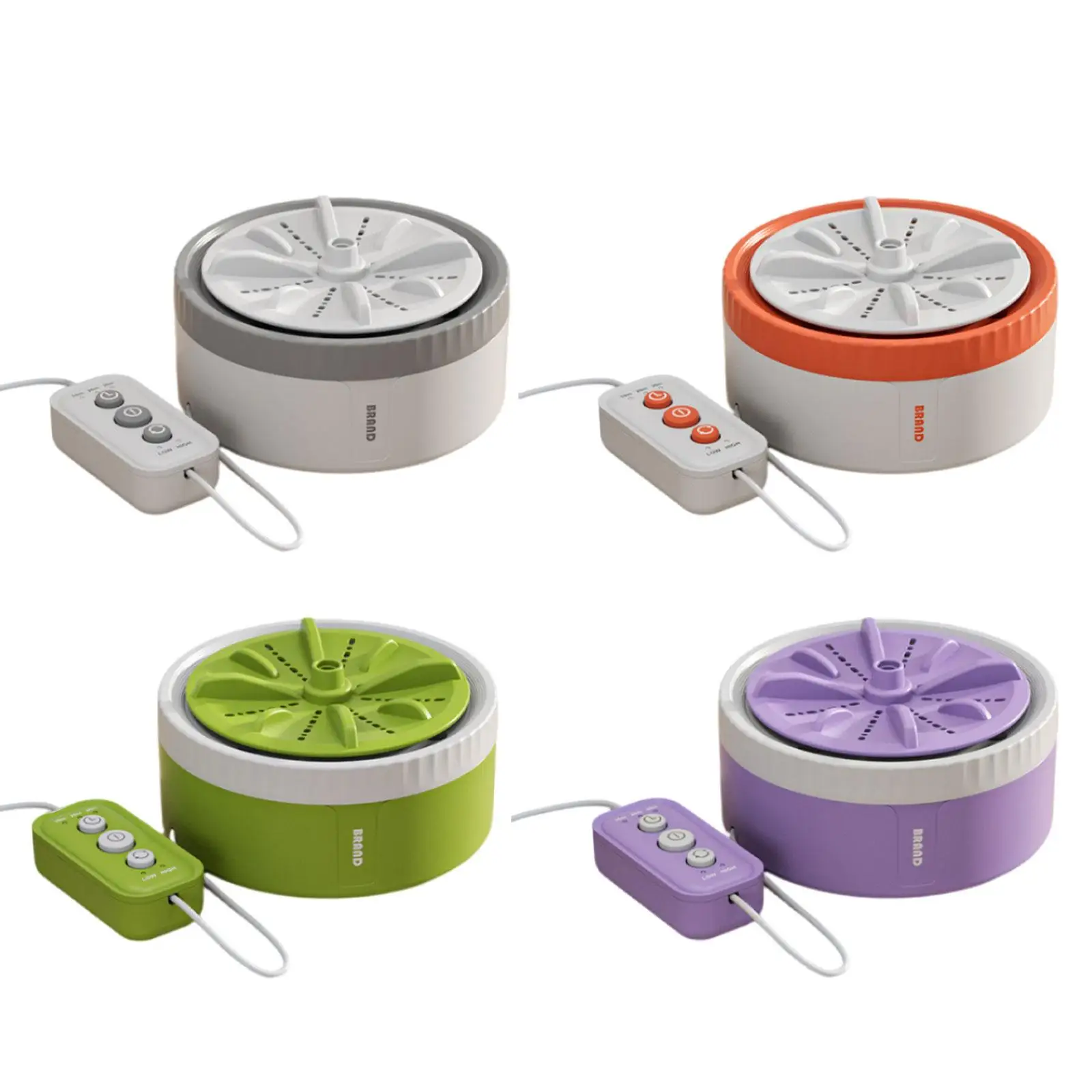 Portable Turbo Washing Machine High Vibration Powered by USB Cable Small... - $7.93