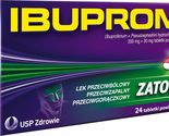 Ibuprom Zatoki 24 film-coated tablets - £23.29 GBP