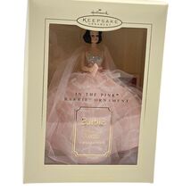 Hallmark Keepsake Barbie Fashion Model &quot;In The Pink&quot; Ornament W/ Display... - €14,83 EUR