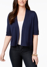 Style &amp; Co Triple-Threat Crop Cardigan, Size Small - £16.23 GBP