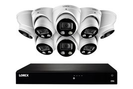 16-Channel 4K Ultra HD Fusion NVR IP System with Smart Deterrence Dome C... - $1,134.00